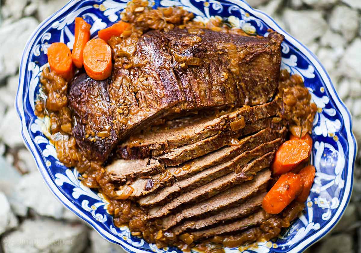 The best temperature to cook beef briske