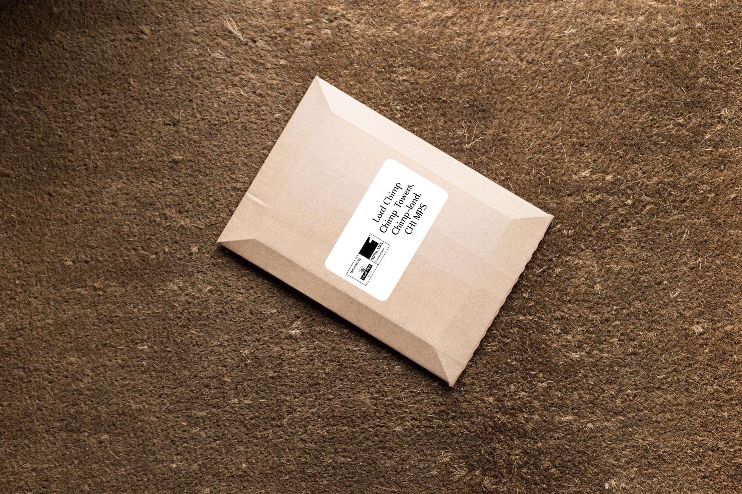 loose leaf tea delivery on doormat