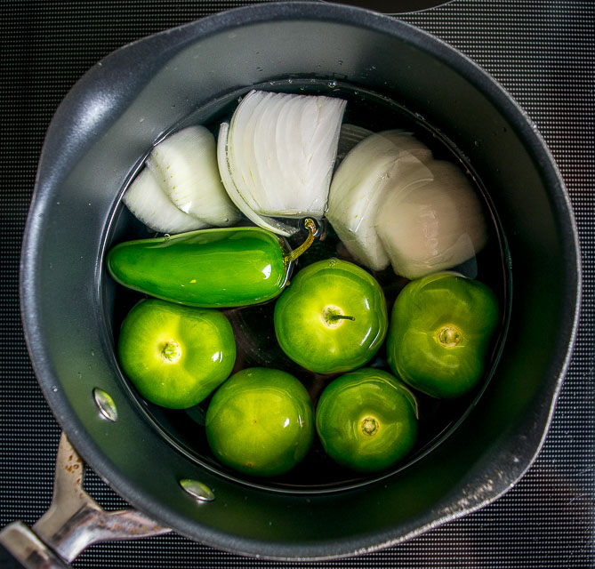 Here are four different ways to make Salsa Verde - I typically use the oven to roast the tomatillos but the broiler comes in a strong second. mexicanplease.com