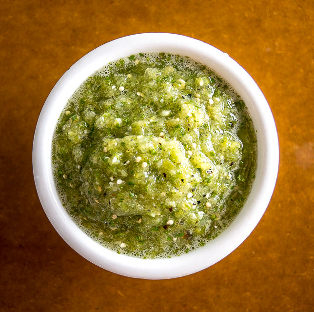 Here are four different ways to make Salsa Verde - I typically use the oven to roast the tomatillos but the broiler comes in a strong second. mexicanplease.com