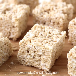 vegan cereal treats recipe image