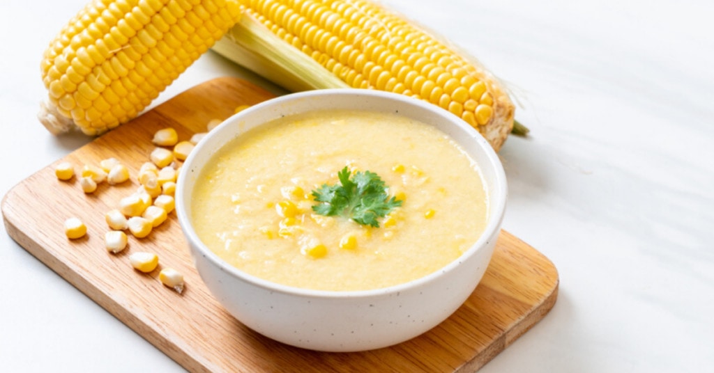 Bowl of Chilled Avocado Soup