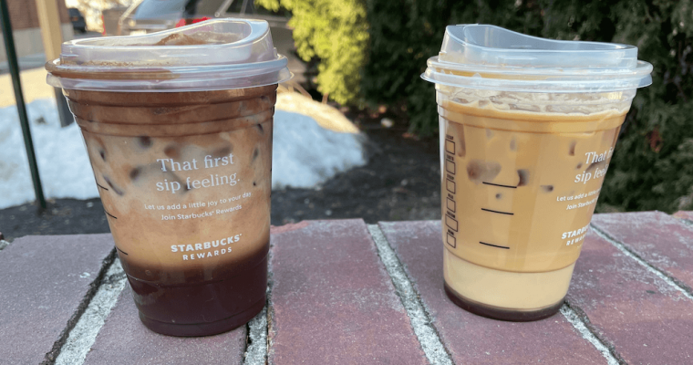 Ingredients make Shaken Espresso