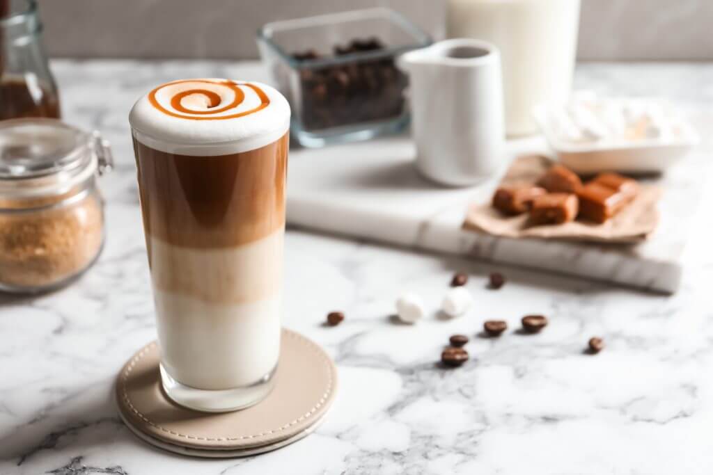 Skinny Caramel Latte