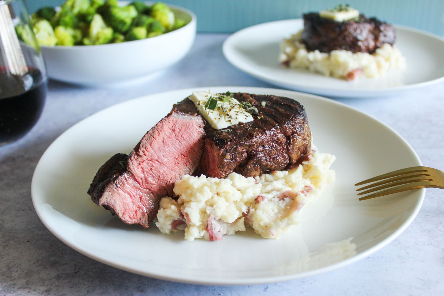 Ingredients for cooking filet mignon