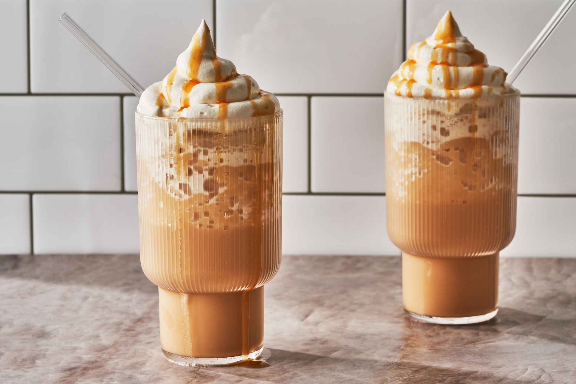 how to make a caramel frappuccino without coffee