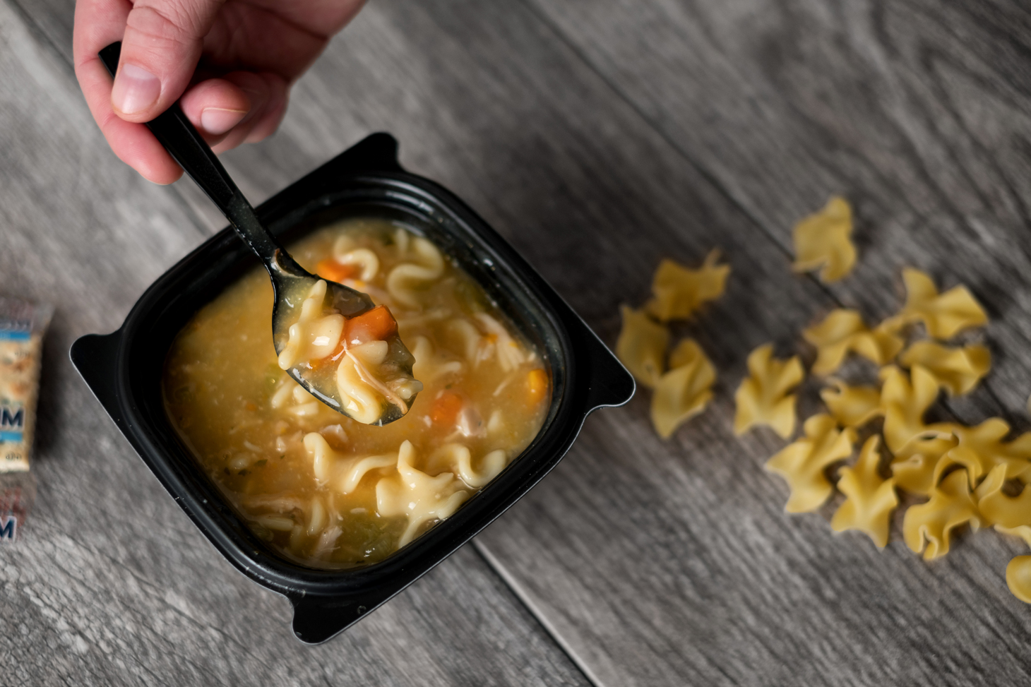 The history of Chick fil a chicken noodle soup