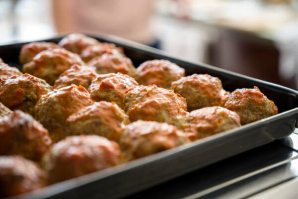 how long to bake meatballs