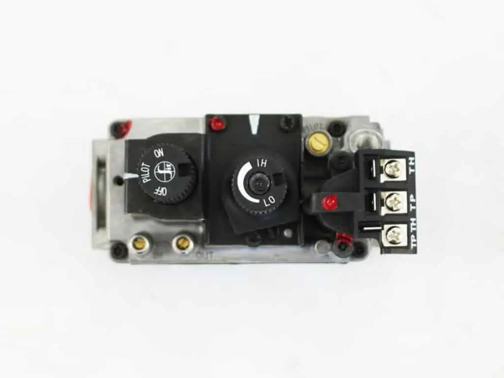 pilot light on