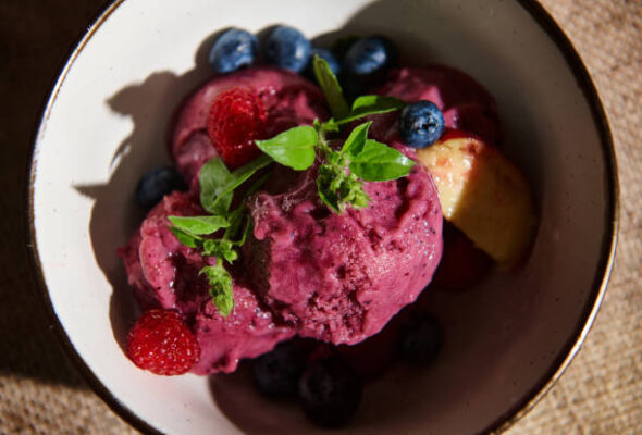 huckleberry ice cream