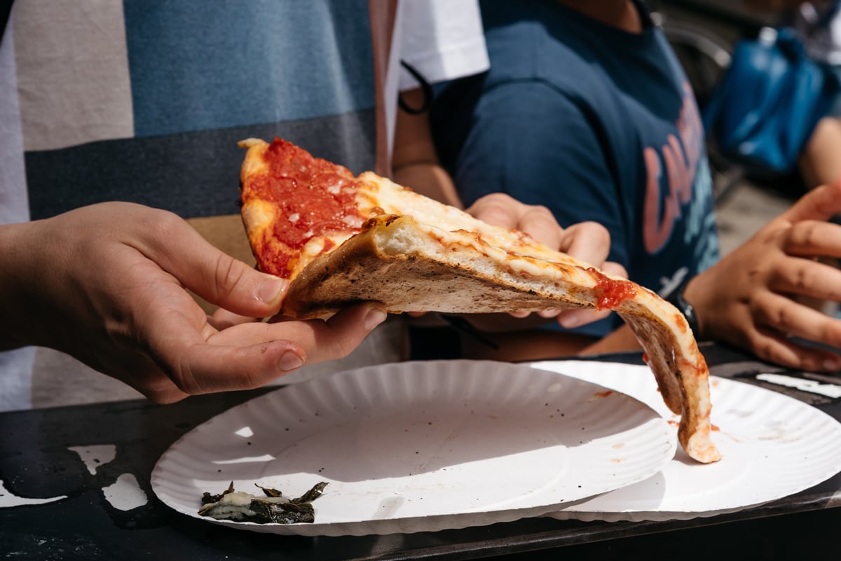 Large NYC Pizza Slice