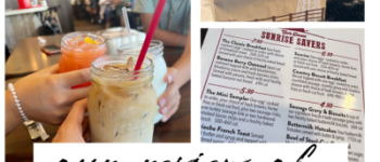 Review of Bob Evans Sunrise Savers Menu //Two Teenagers and a Mom