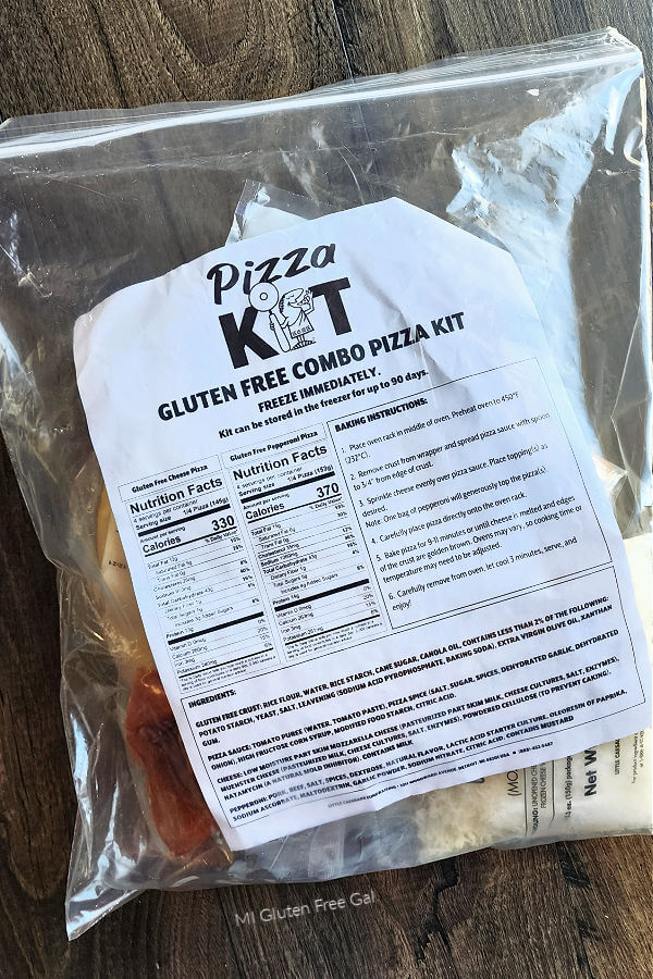 Little Caesars Gluten Free Pizza Kit