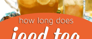 How Long Does Tea Last In the Fridge?