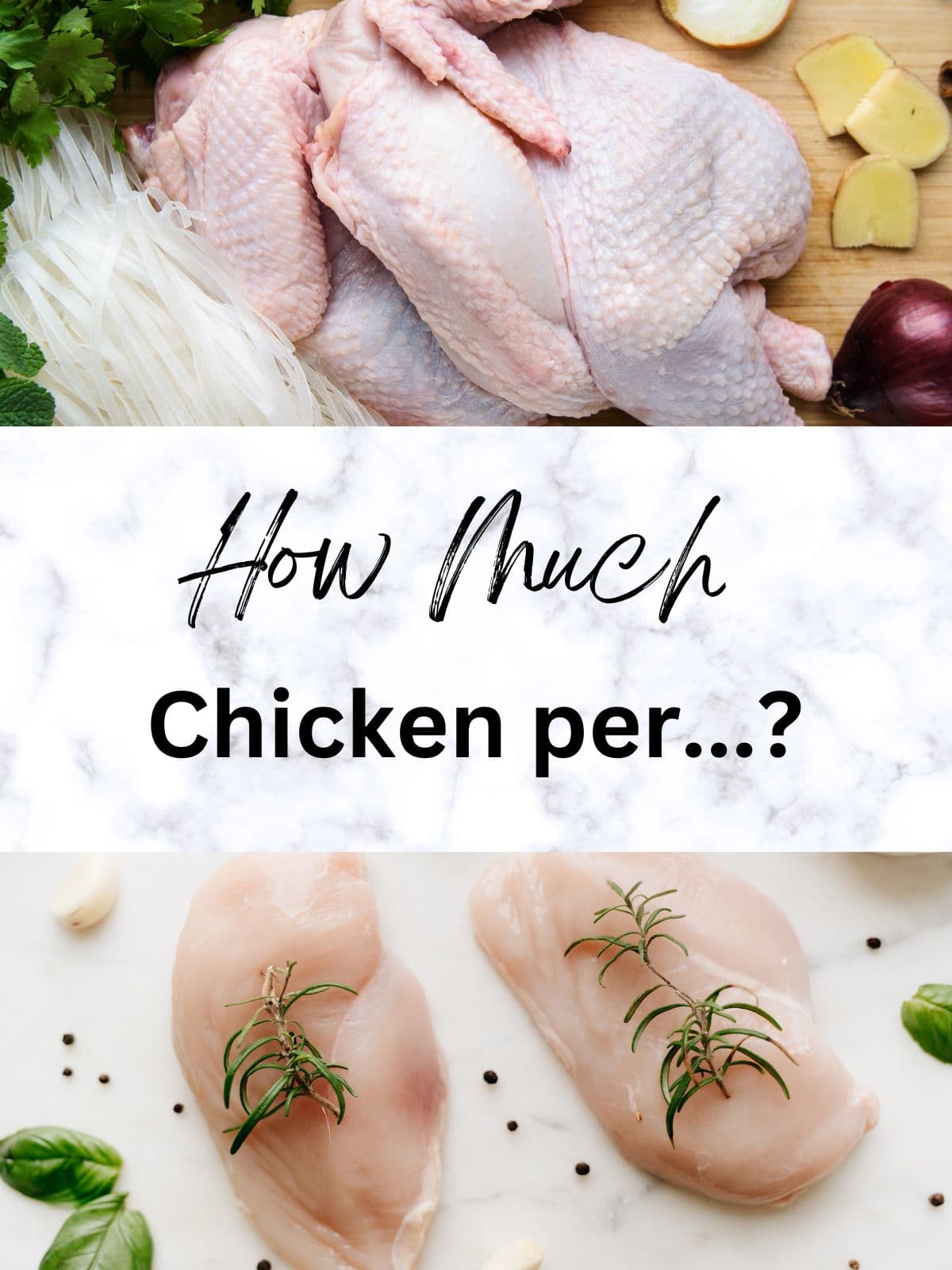 Chicken Measurement Chart