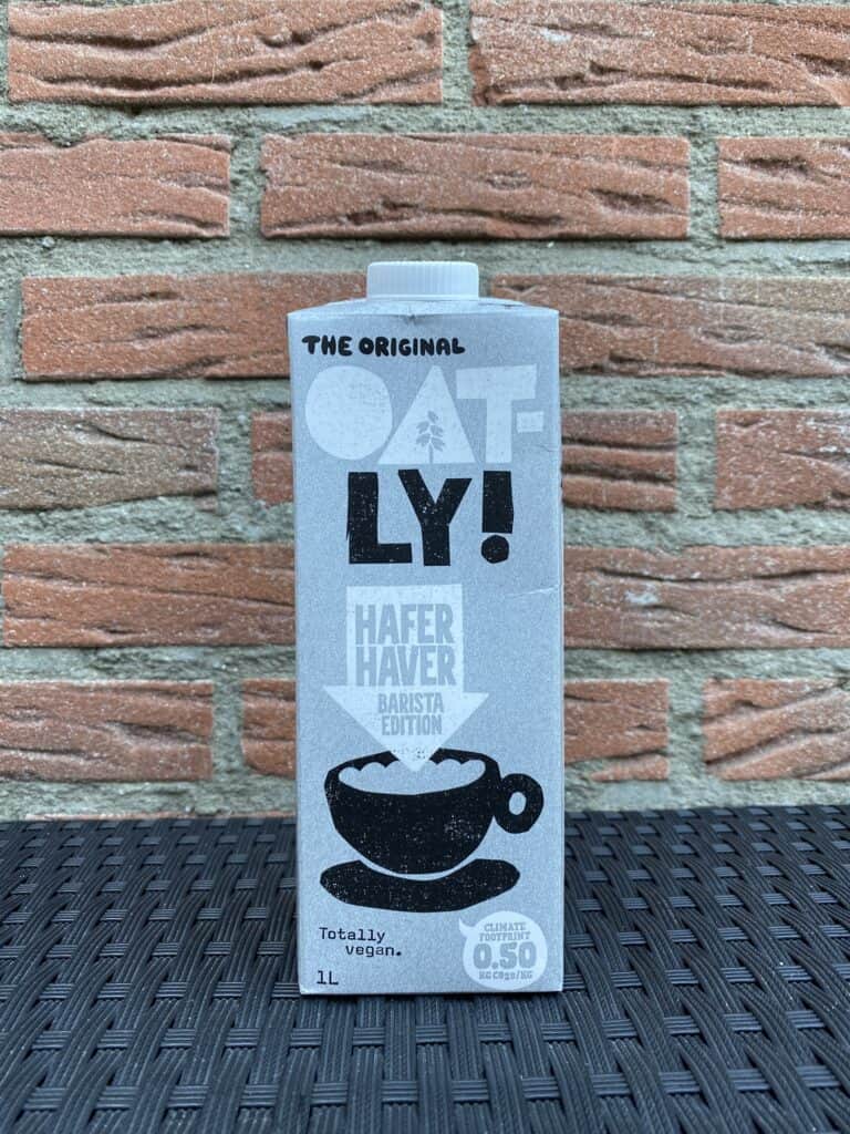 Oatly oat milk.